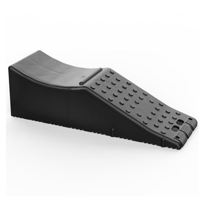 Heavy Duty Car Service Ramp - 20,000 Lbs Load Capacity Low Profile Plastic Vehicle Lift for Oil Change & Maintenance