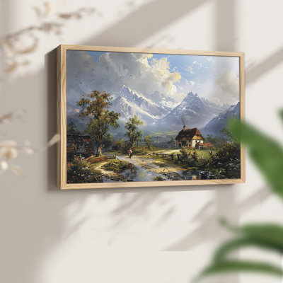 Landscape Series-CXLVI -Framed Print - Restickable