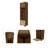 12-Bottle 2-Shelf 1-Drawer Bar Cabinet