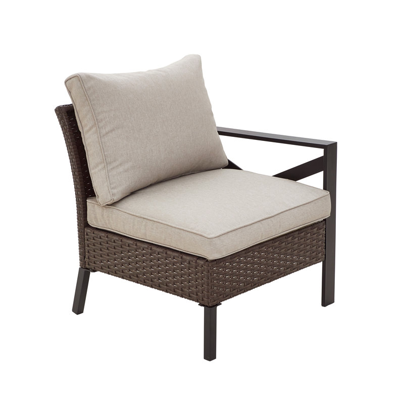 Ajai 8 - Person Modular Patio Conversation Sets with Cushions