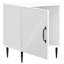 43cm W Manufactured Wood Bedside Table-937194146