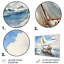 Sailboat In The Wind I - Coastal Metal Wall Decor Set