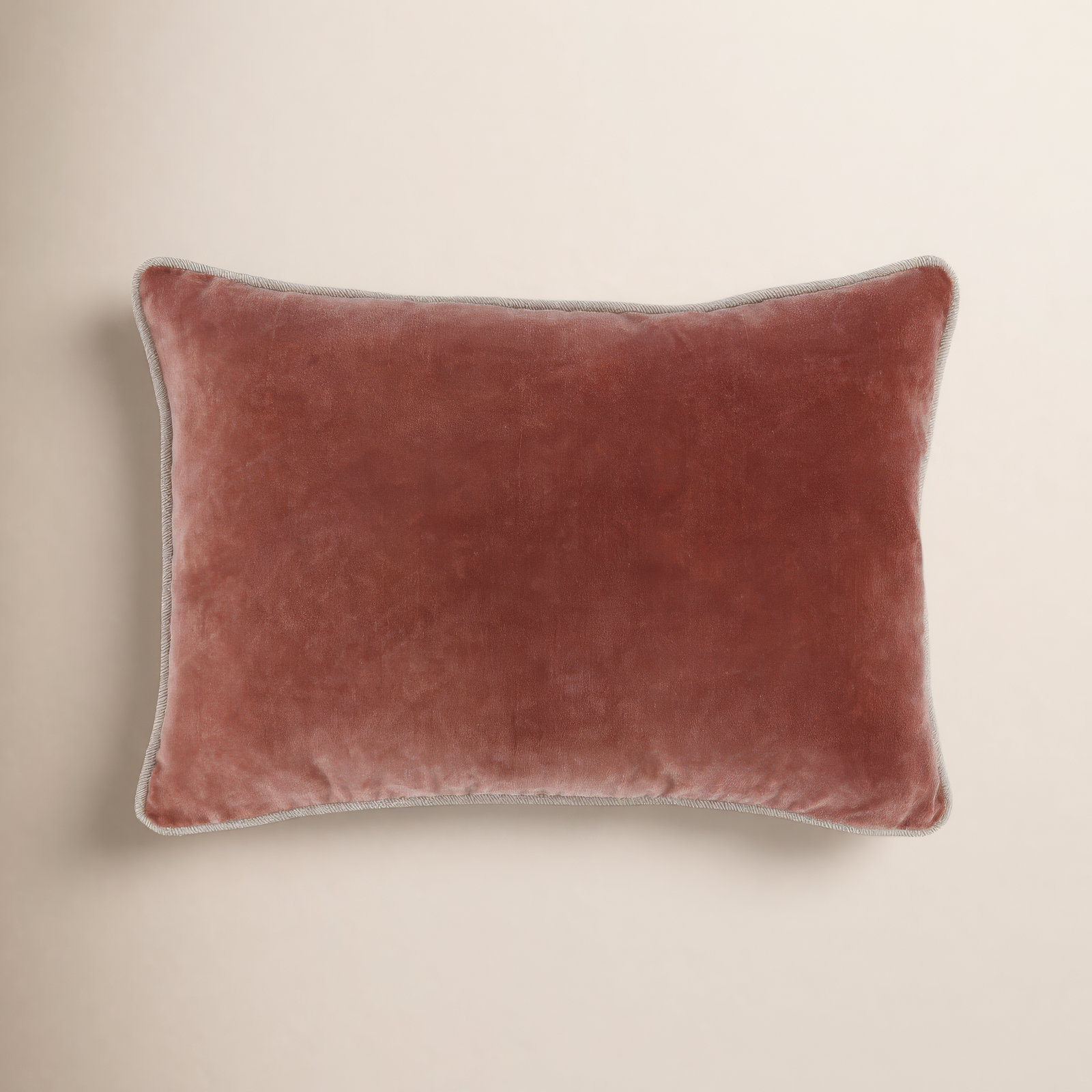 Goodall Throw Pillow, Silver, Square 18"