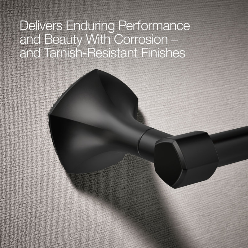 Occasion Pivoting Toilet Paper Holder, Matte Black