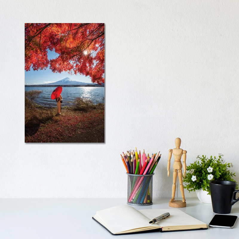 Autumn In Japan XXIX by Daisuke Uematsu - Print on Canvas, Wrapped Canvas, 30.48cm H x 20.32cm W x 1.91cm D
