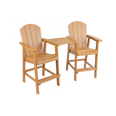 Chaise longue d'extérieur toutes saisons, chaise de bar Adirondack