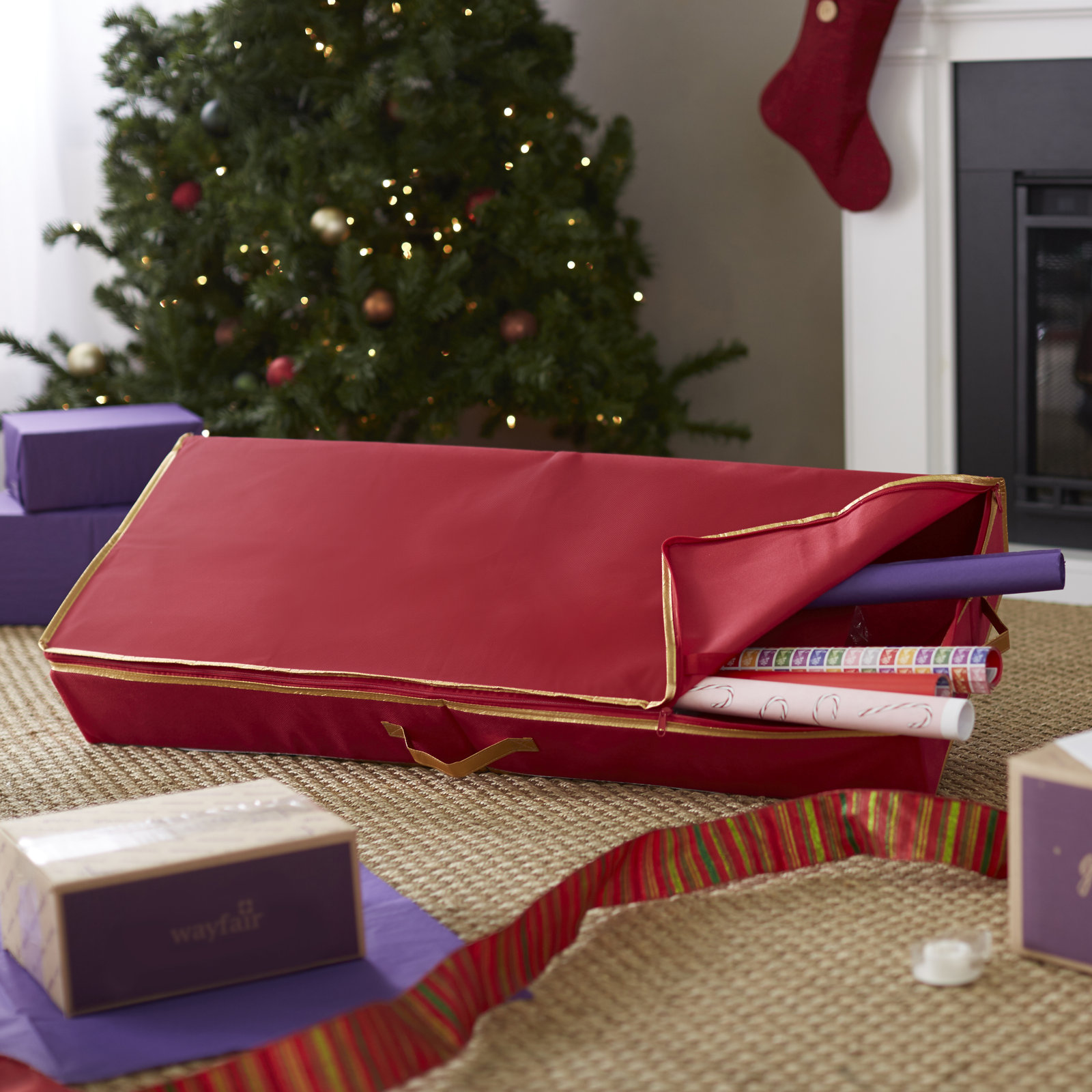Gift Wrap Storage