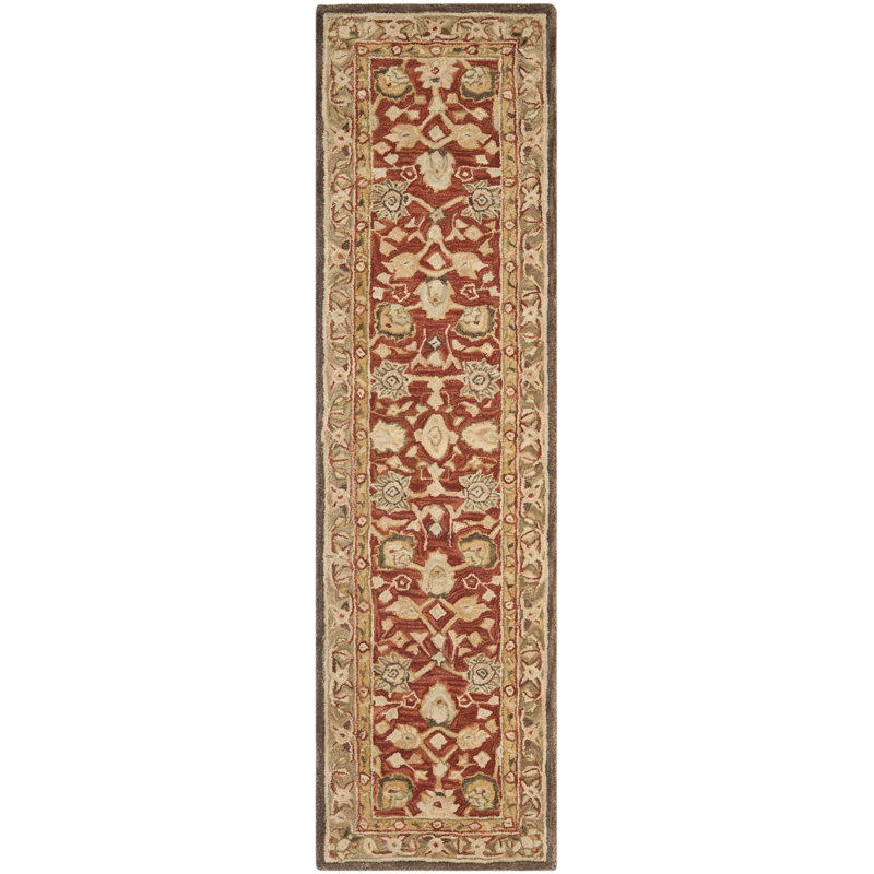 Tingley Hand Tufted Wool Oriental Rug, Runner 2'3" x 10'