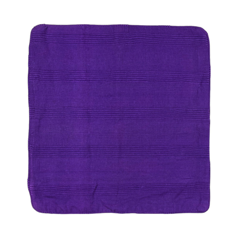 Nelsy Purple Square Cushion