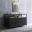 140cm Double Bathroom Vanity Base Only in Black