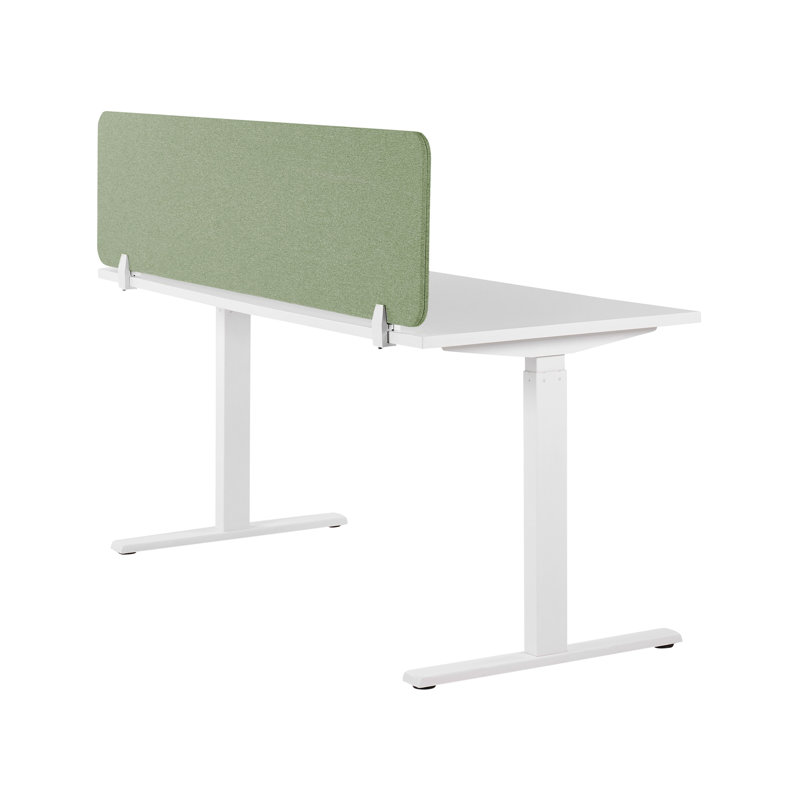 Wally Desk Dividers, Green, 160cm x 40 cm