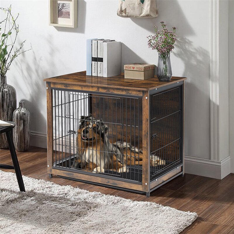 Tucker Murphy Pet™ Distressed Style Algunde Pet Crate & Reviews | Wayfair