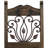 Counter Stool with Solid Wood Frame