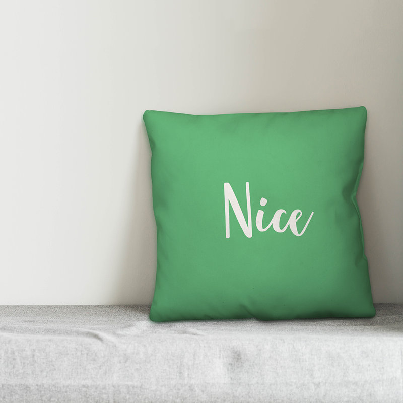 Joli coussin décoratif, Vert clair, Coussin décoratif
