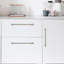Paquet de 10 poignées d'armoire, poignées de tiroir en alliage de zinc massif, quincaillerie de cuisine et de commode moderne avec filetage profond-114880718-114880730