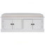 Banc de rangement avec 4 portes et tablettes réglables, banc à chaussures avec coussin amovible pour le salon, vestibule-1571619088