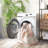 Huguenot Machine Washable Oriental Area Rug-1506373112