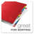 Pendaflex® Expandable Indexed Desk File PVC / Vinyl Flat Files Open