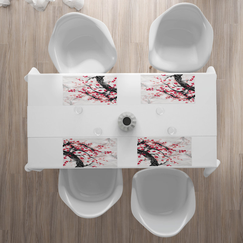 Récapitulatif 18,5" cerise fleur