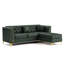 Canapé 3 places avec 1 repose-pieds et 3 coussins-133040403