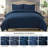 Wilmer Waffle Weave Textured Comforter Set-900329355-900329399