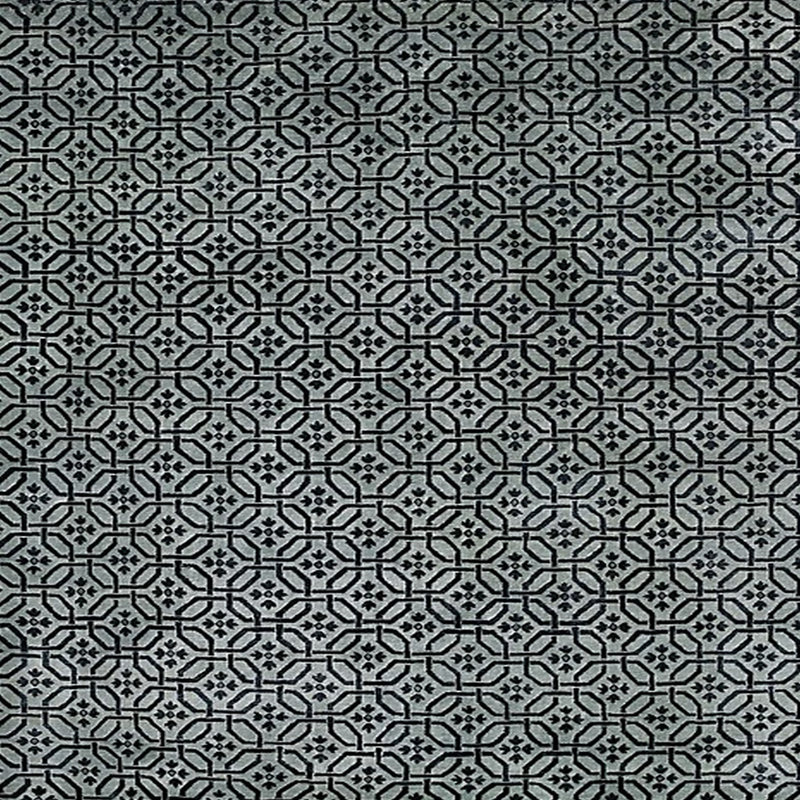 Tapis gris Morganti, Carré 5 pi
