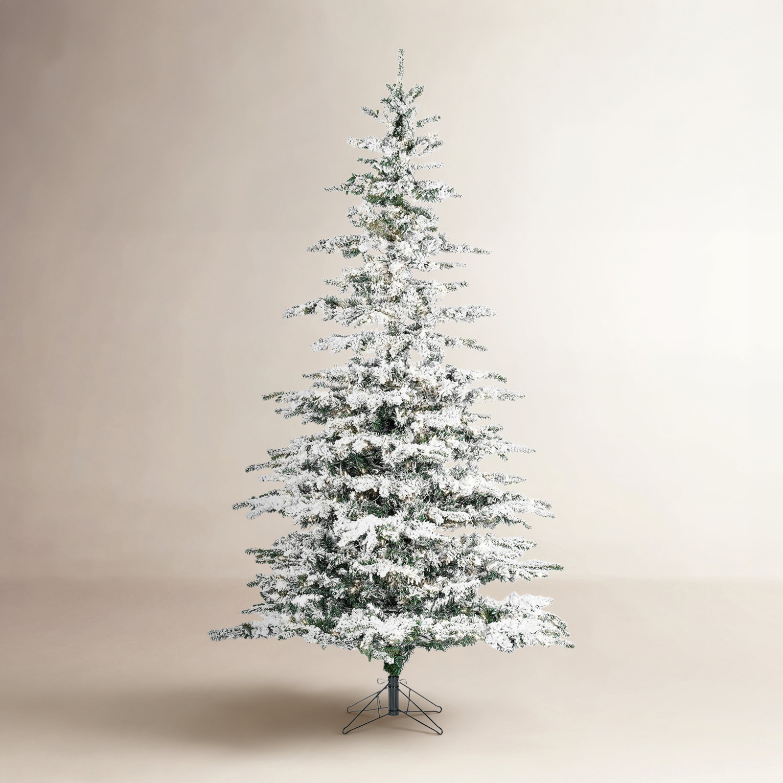 Hendricks Lighted Artificial Fir Christmas Tree, 10' H