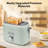 Longdeem 2-slice Toaster 1.5" Extra Wide Slot Stainless Steel With High Lift Lever, 6 Presets & Bagel/defrost/cancel Function, Removal Crumb Tray, Under Base Cord Storage, Green-117464549