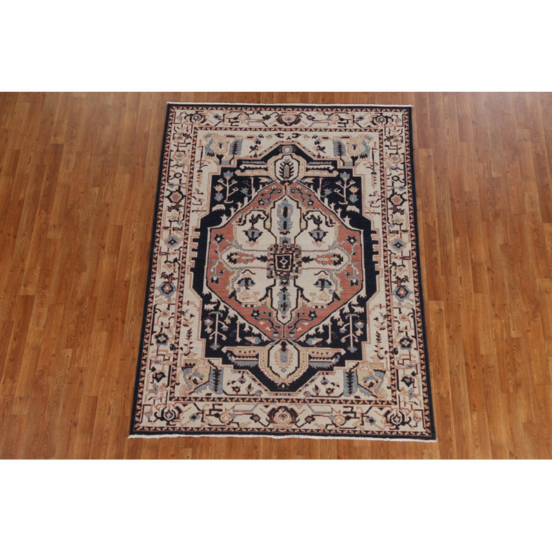 One-of-a-Kind 5'0" X 6'10" Wool Area Rug in