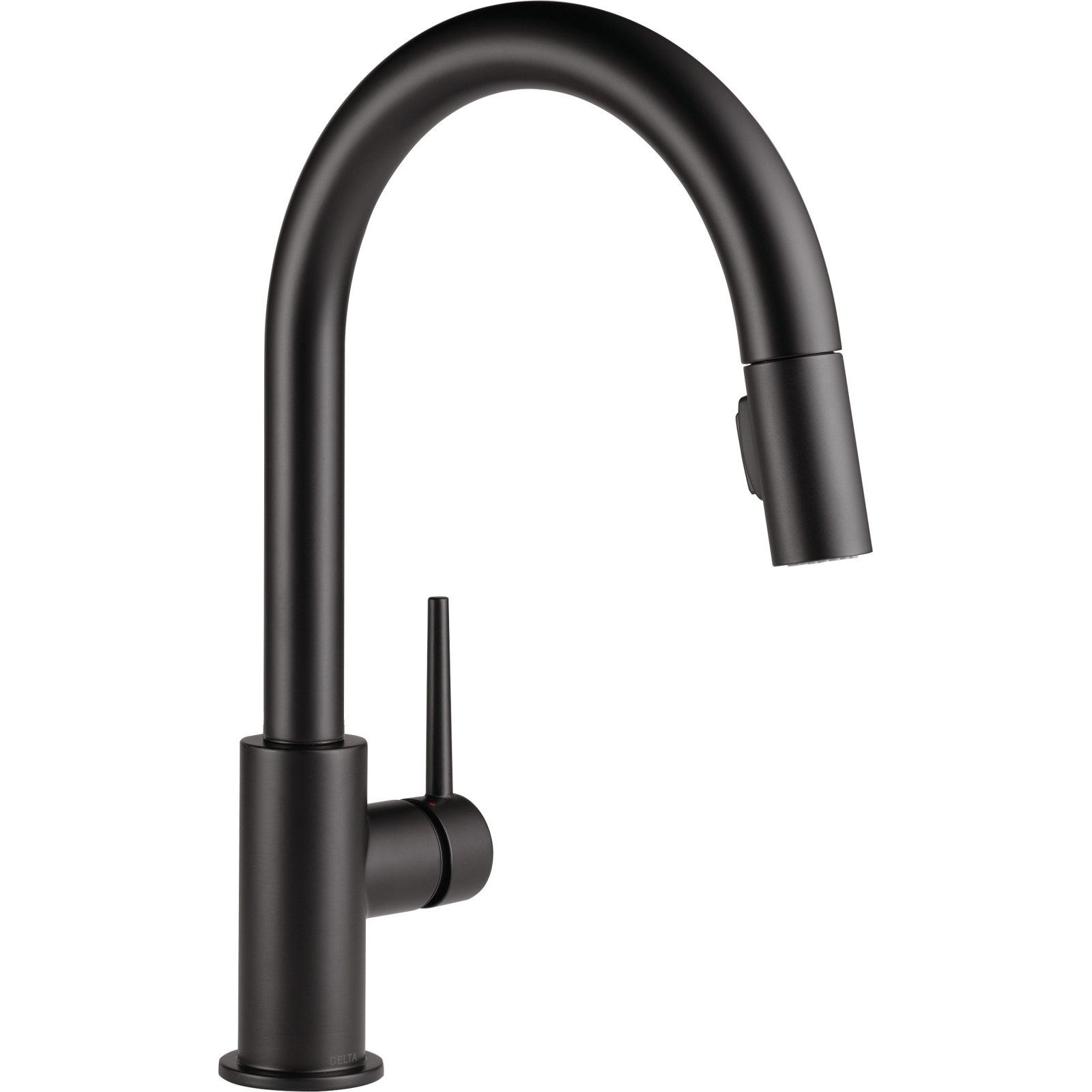Trinsic Pull Down Sprayer Kitchen Sink Faucet, Single Handle Kitchen Faucet, Matte Black