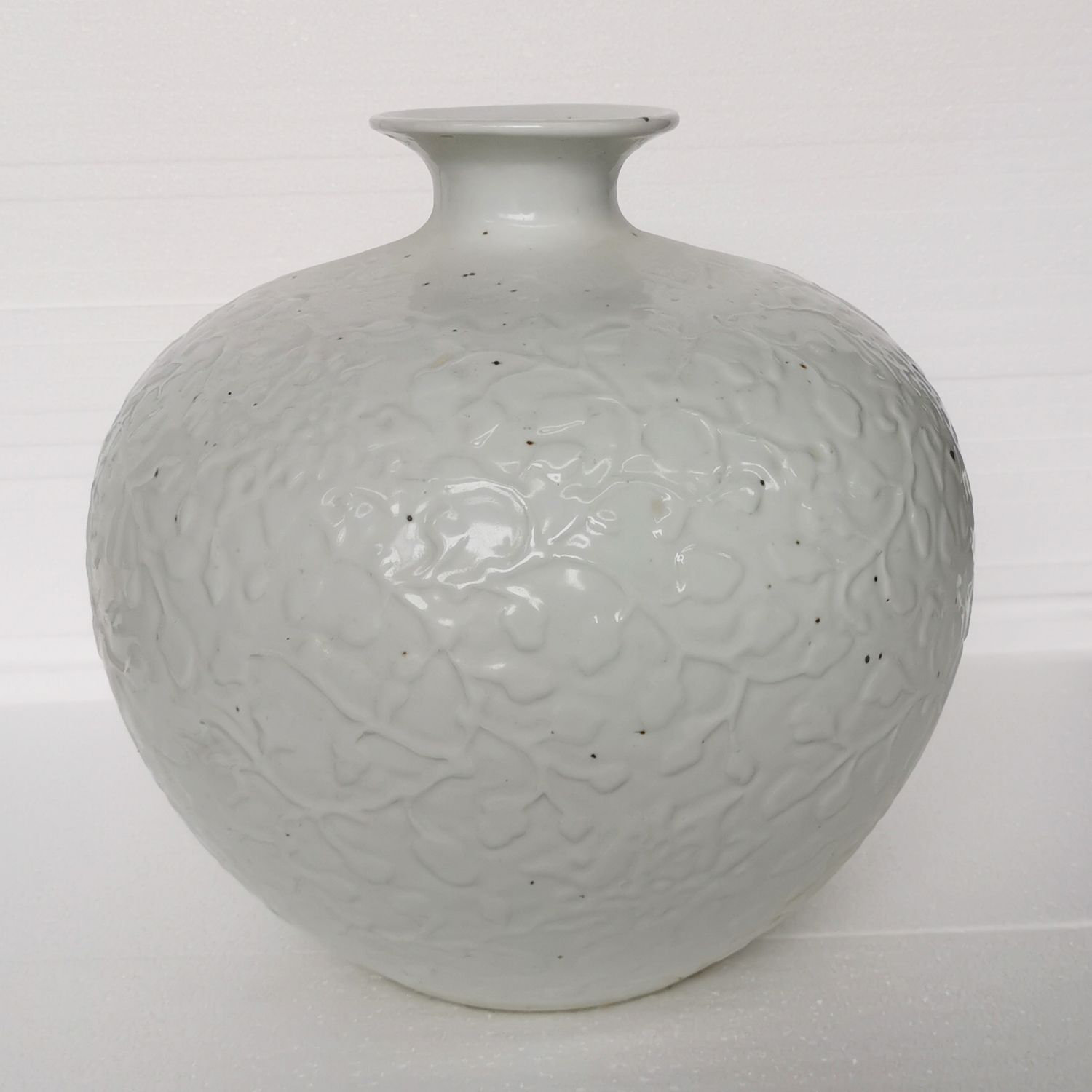 Legend of Asia Light Gray 14" Indoor / Outdoor Porcelain Table Vase ...
