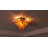 Flush Mounted Geometric Ceiling Mounted Ceiling Light (Bulb Included)-110845881