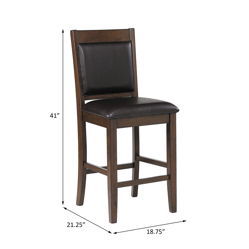 Deilany Upholstered Counter Stool
