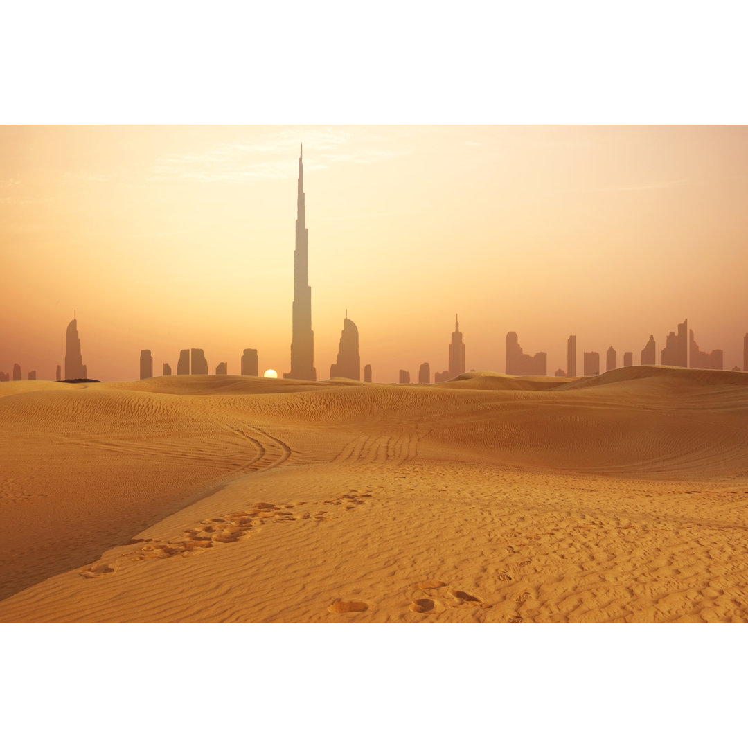 Dubai City Skyline - Druck