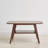 31.5"L Solid Oak Coffee Table With Shelf-578589434-553485118