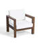 Chaise d'extérieur en bois massif Yulita-897214198