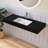 47'' Wall Mounted Bathroom Sink Solid Surface Vessel Sink with Faucet Hole-116190867