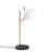 Modern Industrial Table Lamp, Black Metal Body, 11.0 x 7.1 x 20.9 inches | Base Plate Ø7.1 inches, On/Off Switch on Cable, E14 Socket (Max 40W) | Stylish Lighting for Home or Office, IP20 Rated-568621130