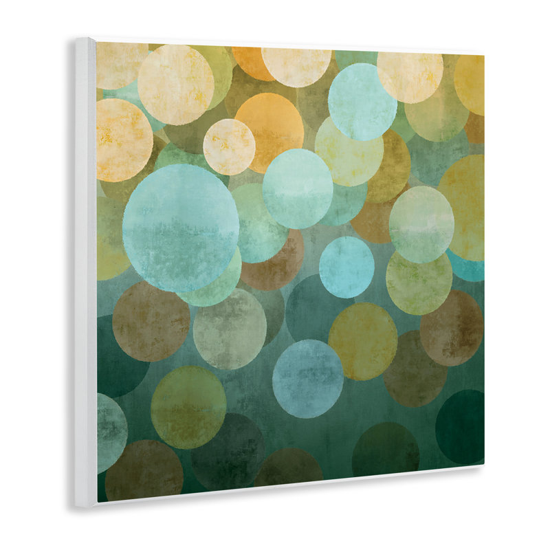 "Layered Green Circles" par Brent Nelson
