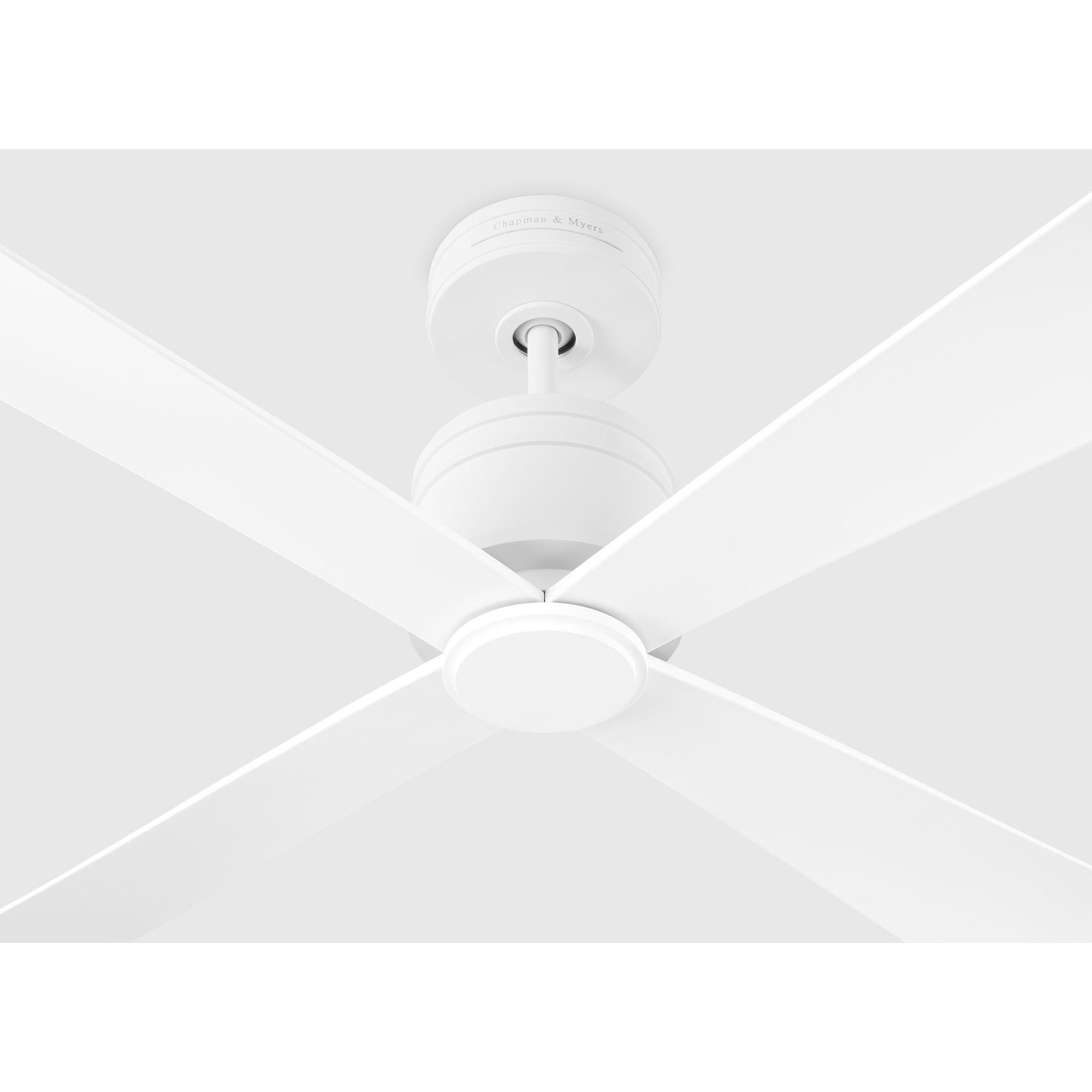 56'' 4 Blade Ceiling Fan, Matte White