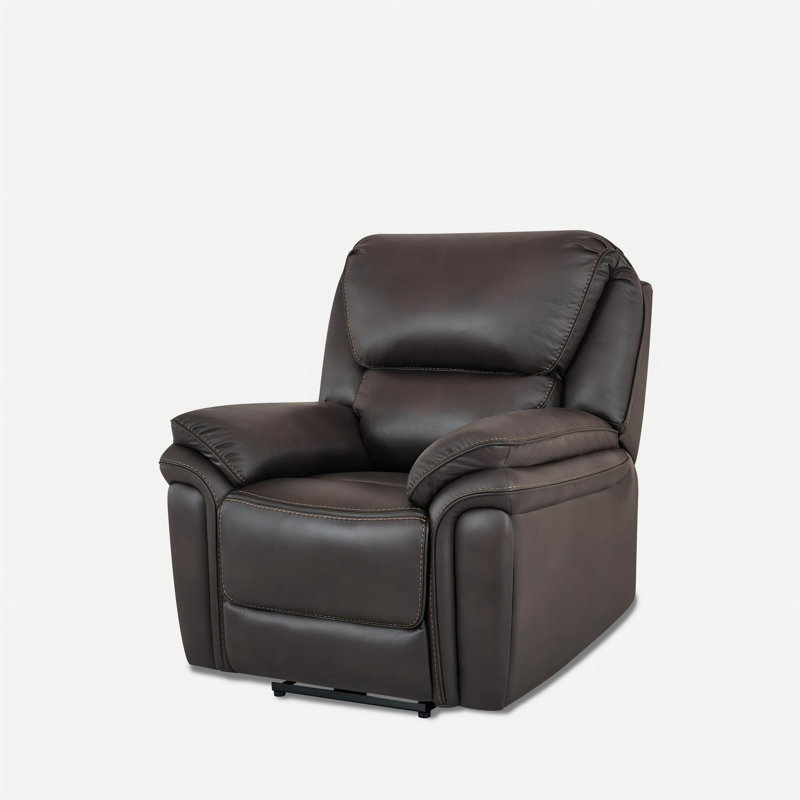 Fauteuil inclinable en similicuir Melt