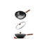 Dragon wok en acier au carbone 30 cm / 12 pouces