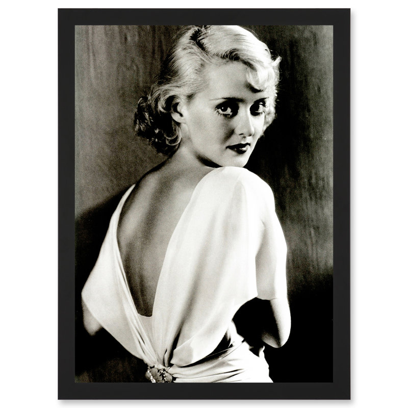 Iconic Bette Davis Hollywood Actress - Single Picture Frame Print