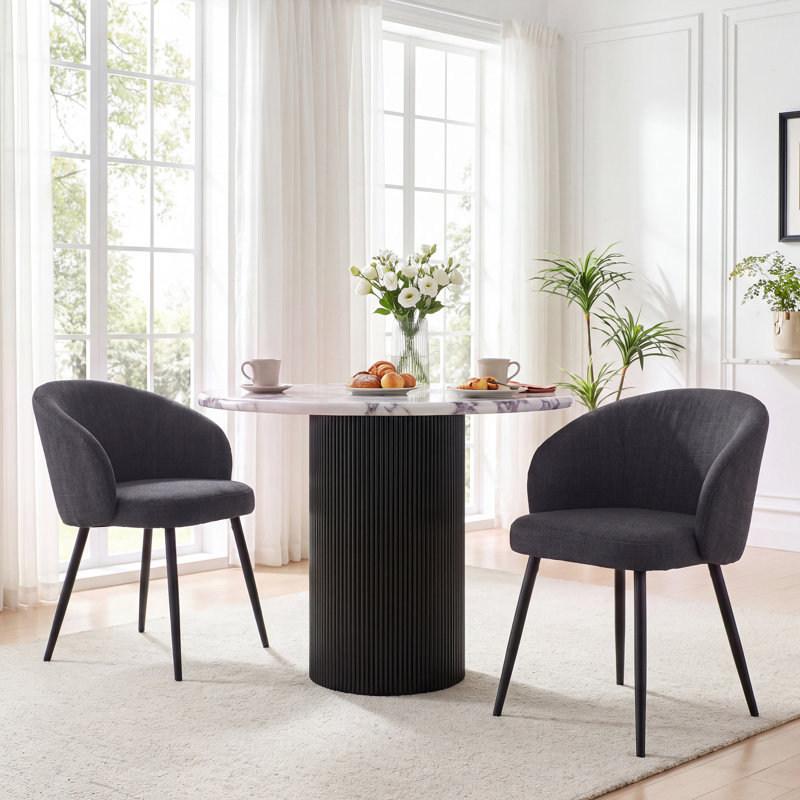 Oronogo 42cm H Upholstered Armchair, Grey