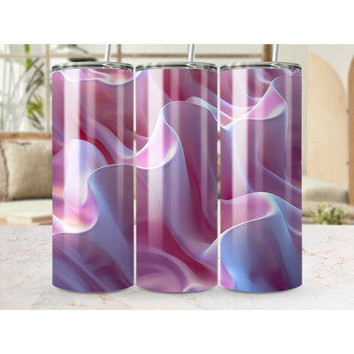 Choose Handmade Tumblers 591 mL Vacuum Insulated Stainless Steel (18/8) Travel Tumbler with Straw