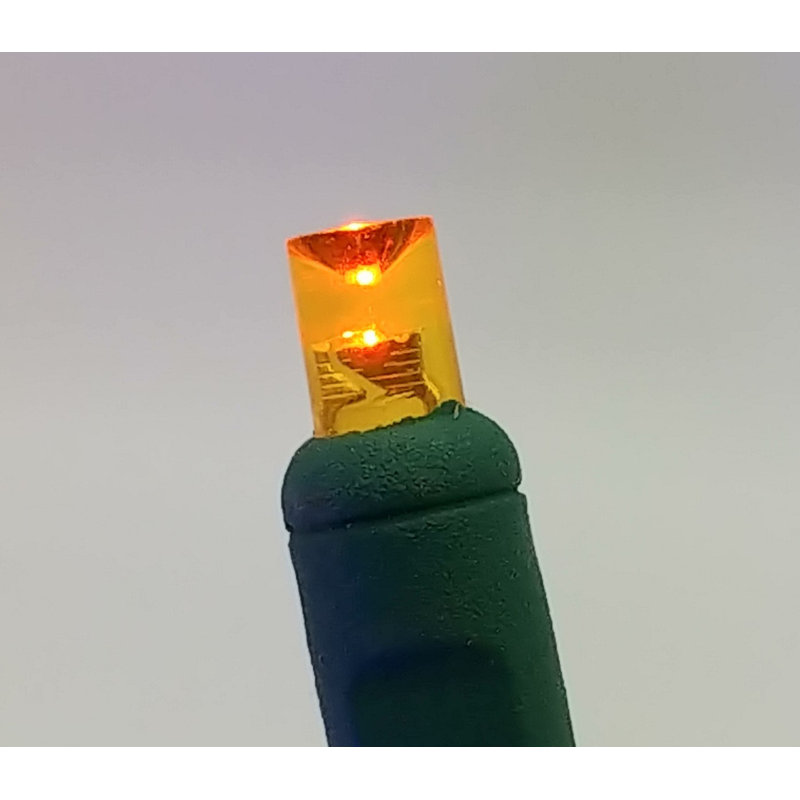 Guirlande de 70 lumières DEL, Orange