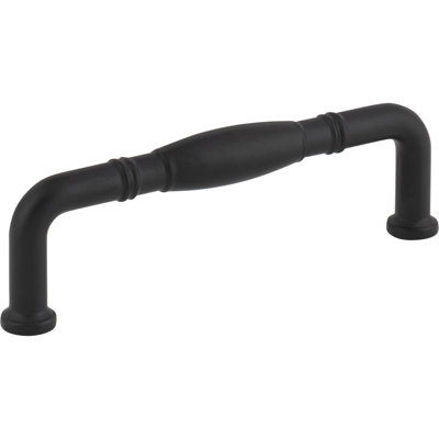 96 Mm Center-To-Center Matte Black Durham Cabinet Pull