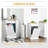 Lynnsay Wood Cabinet Laundry Hamper-1428566203
