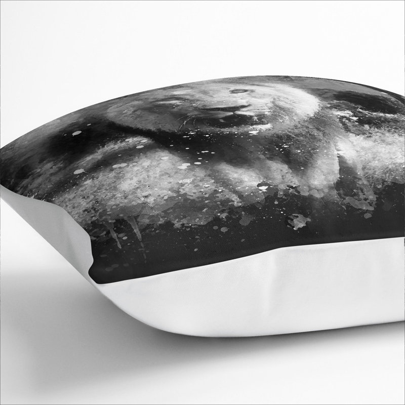 Square Cushion, 55cm H x 55cm W x 20cm D, White