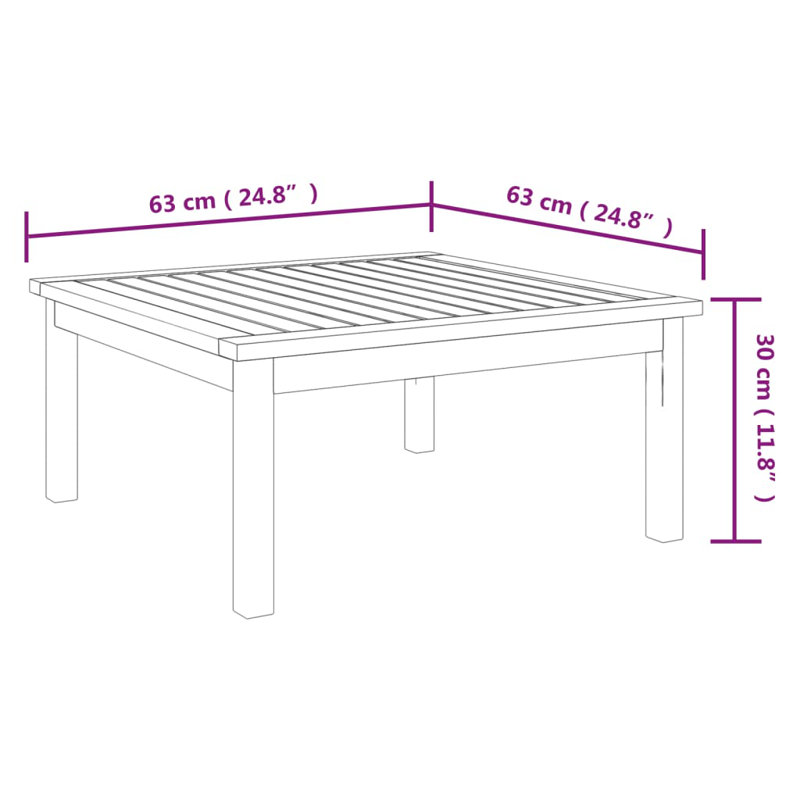 Wooden Coffee Table, Natural